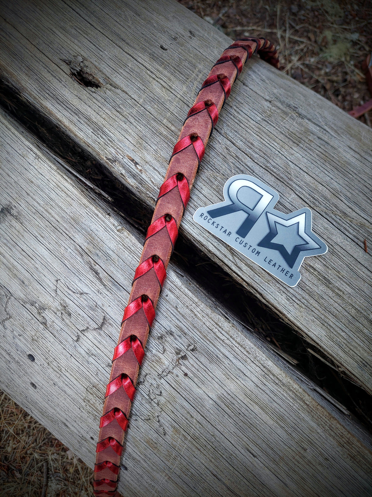 Metallic Red Reins
