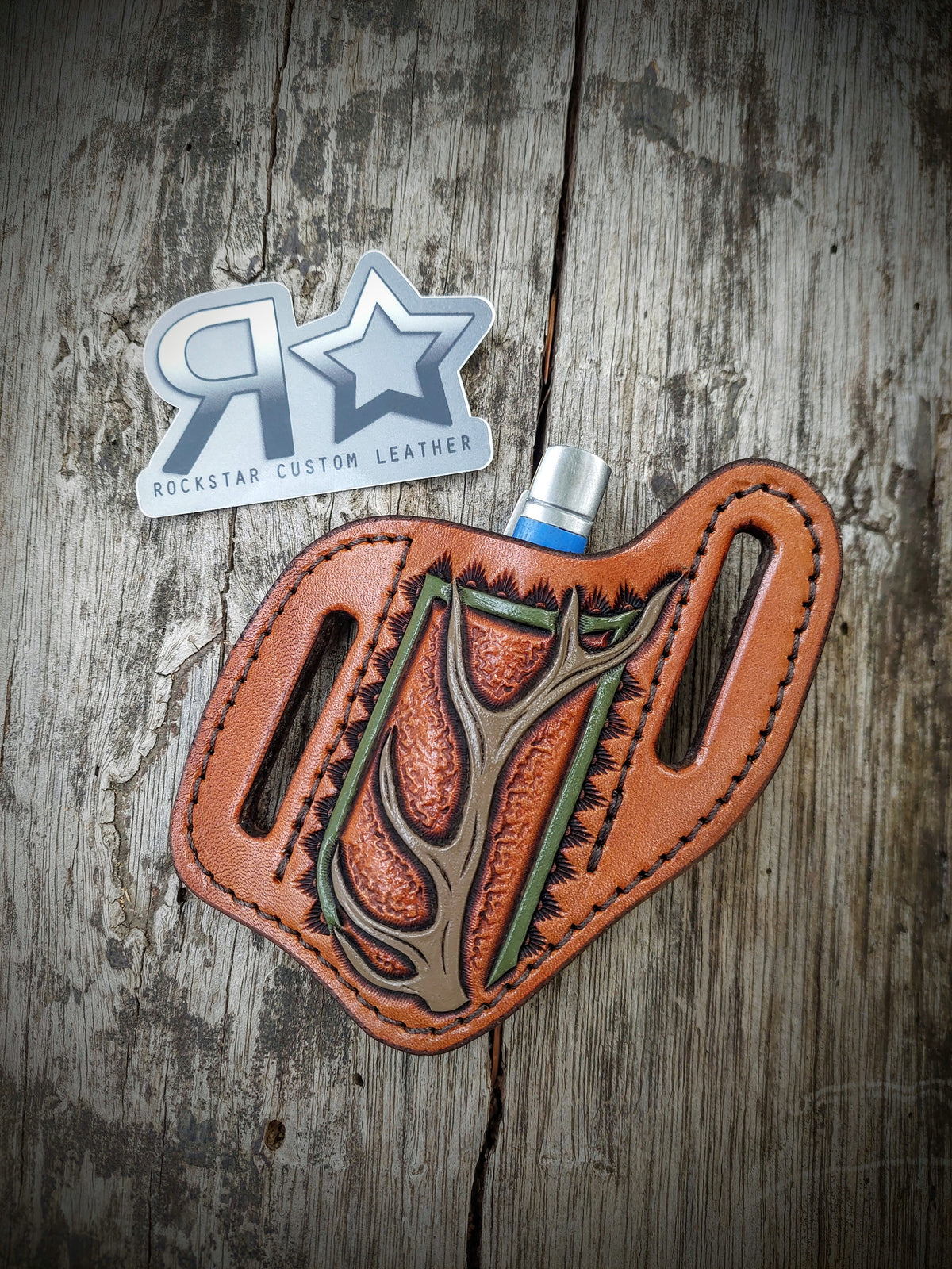 Knife Sheath Elk Antler