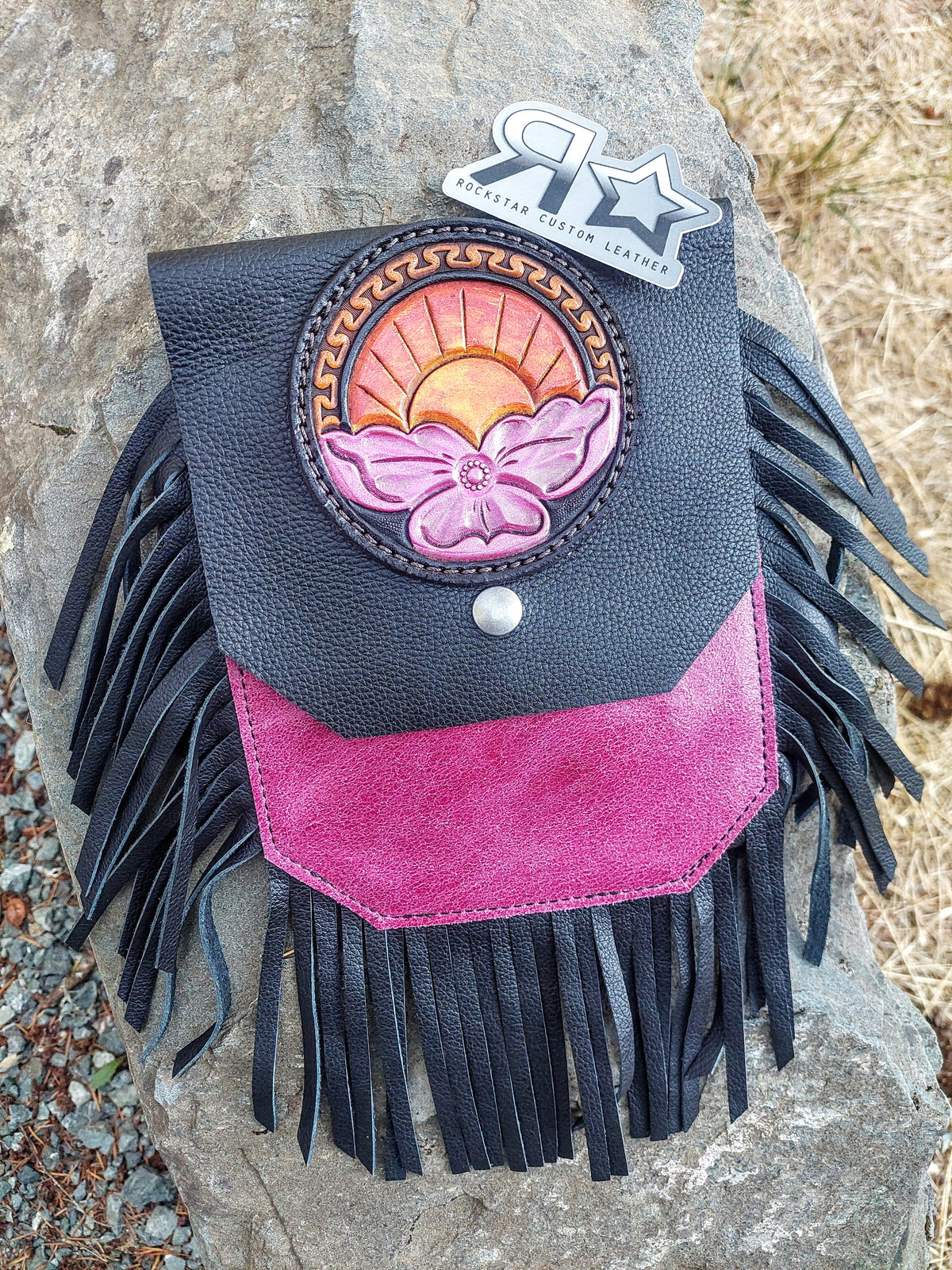 Saddle Pocket With Tooled Patch