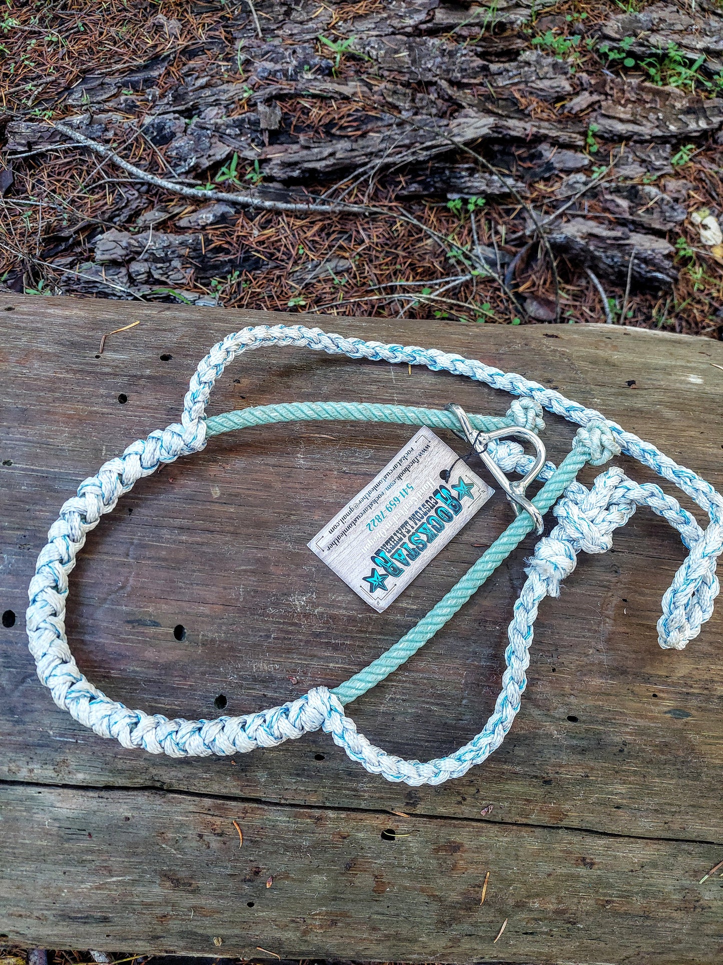Lariat and muletape tie-down noseband