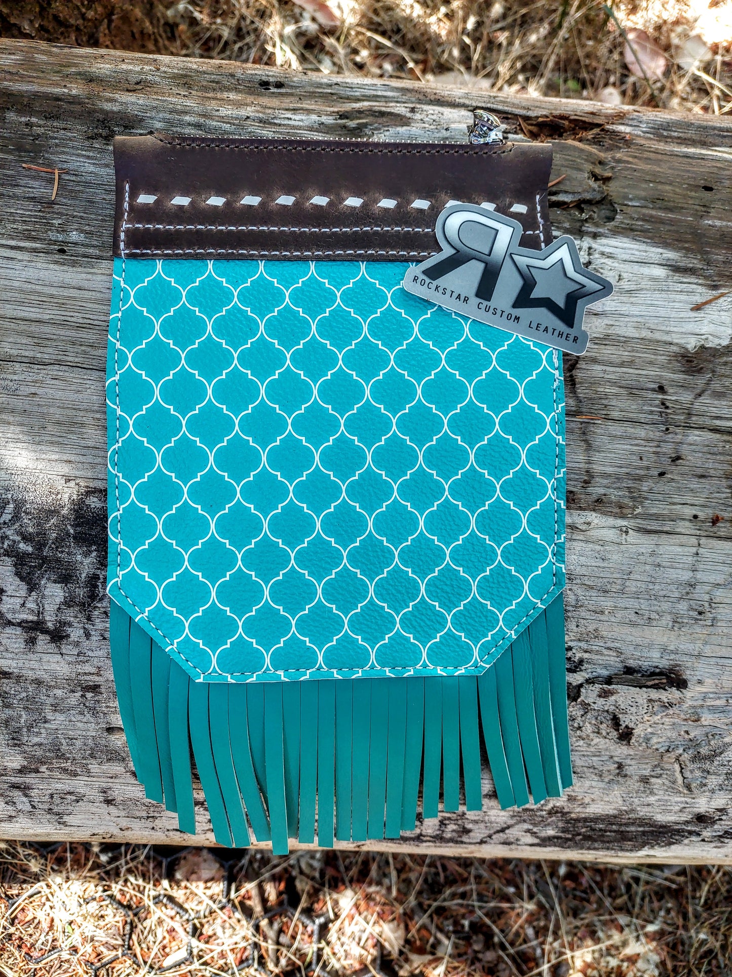 Turquoise Saddle Pocket