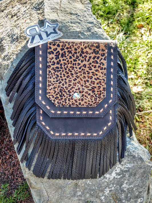 Cheetah Saddle Pocket