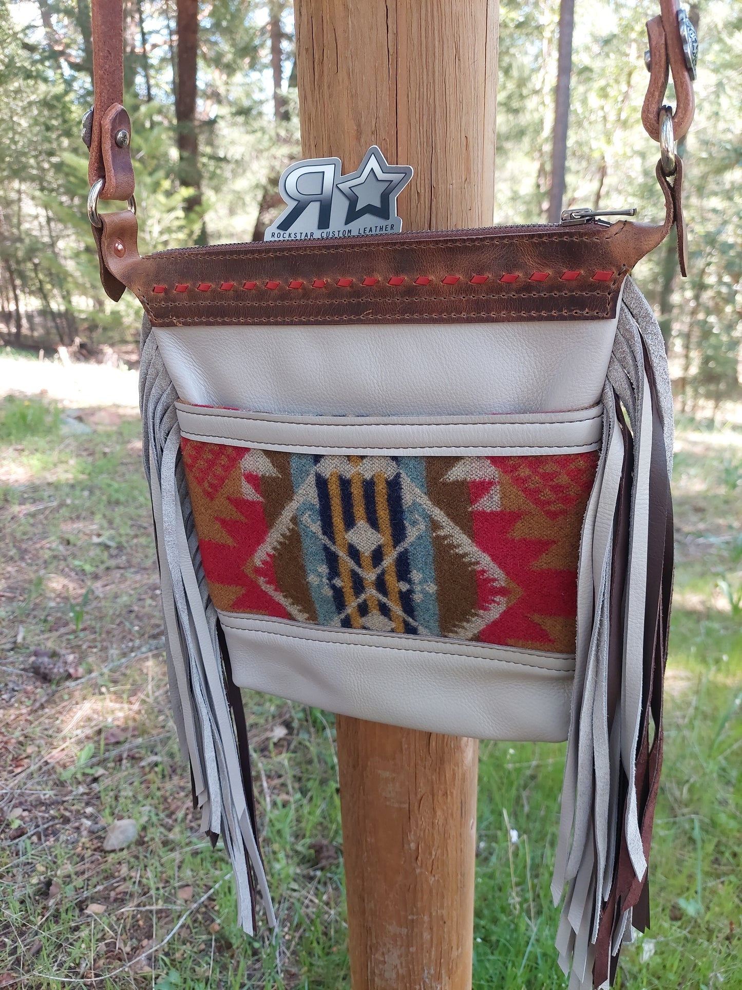 Pendleton Purse With Double Layer Fringe