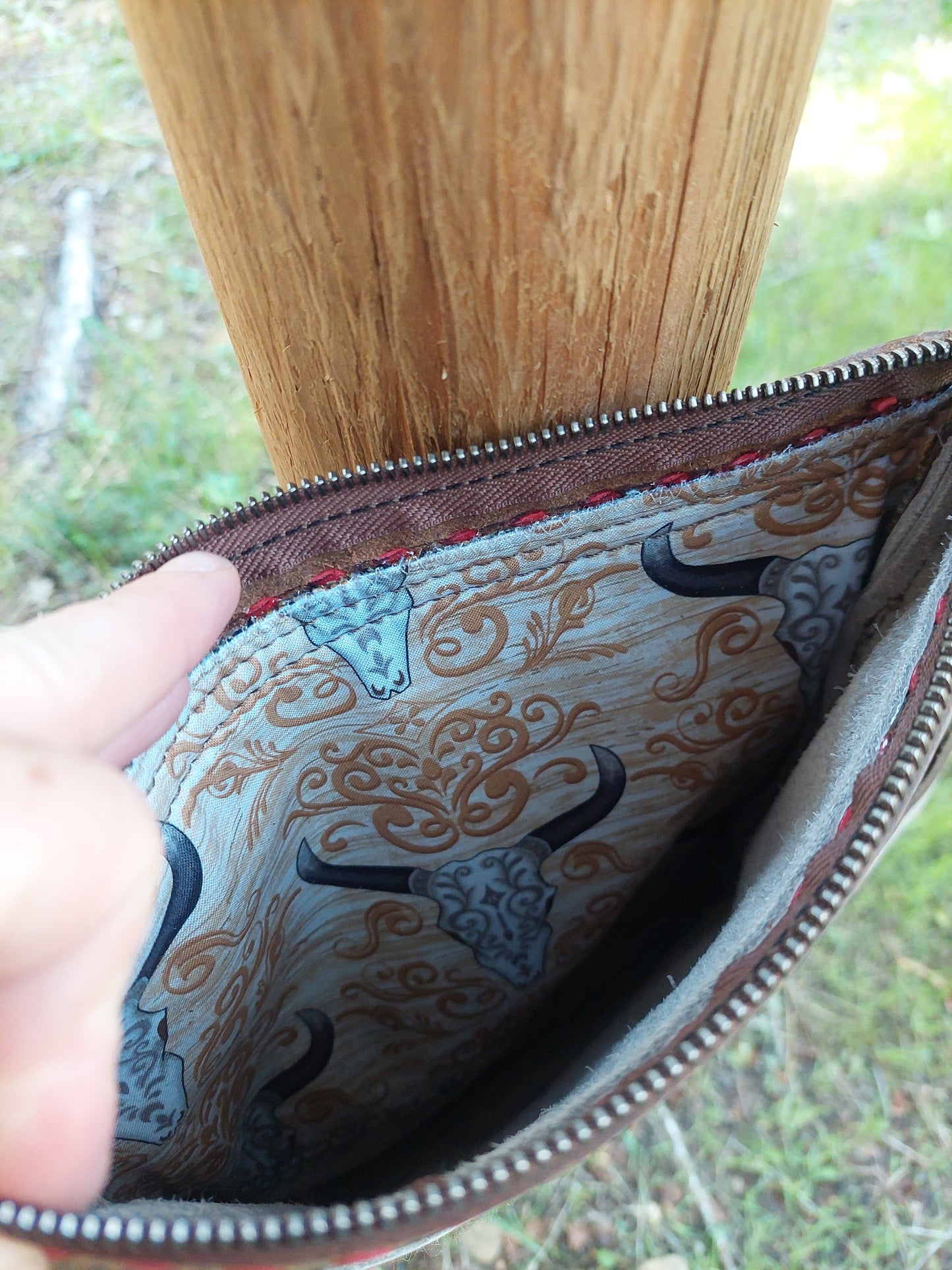 Pendleton Purse With Double Layer Fringe