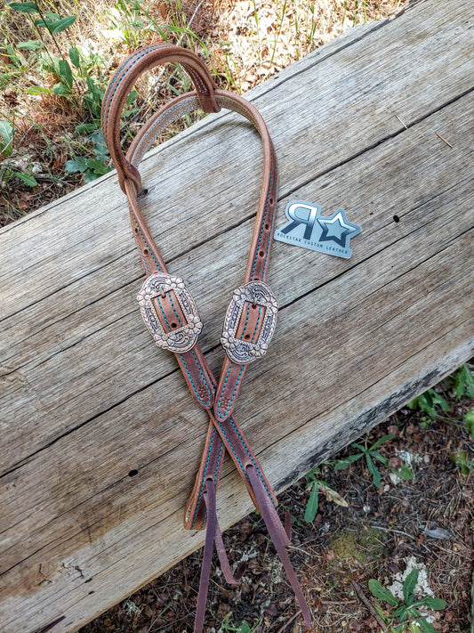 Harness Leather One Ear Headstall