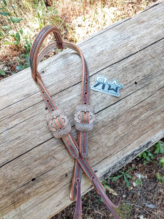 Harness Leather One Ear Headstall