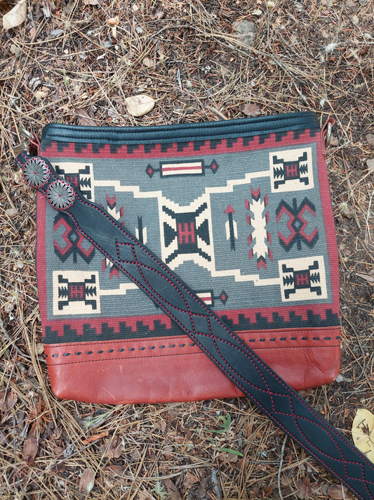 Navajo Print Crossbody Purse