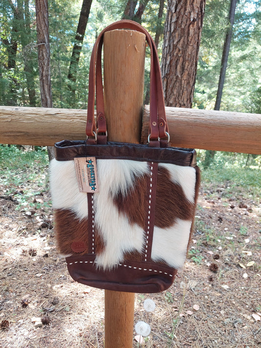 Cowhide Hair On Tote Bag
