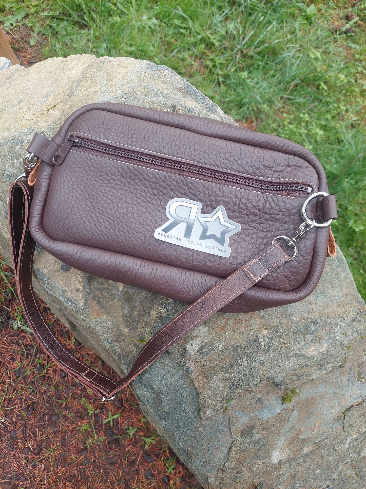 Fanny Pack/Crossbody Bag In Brown/Aztec