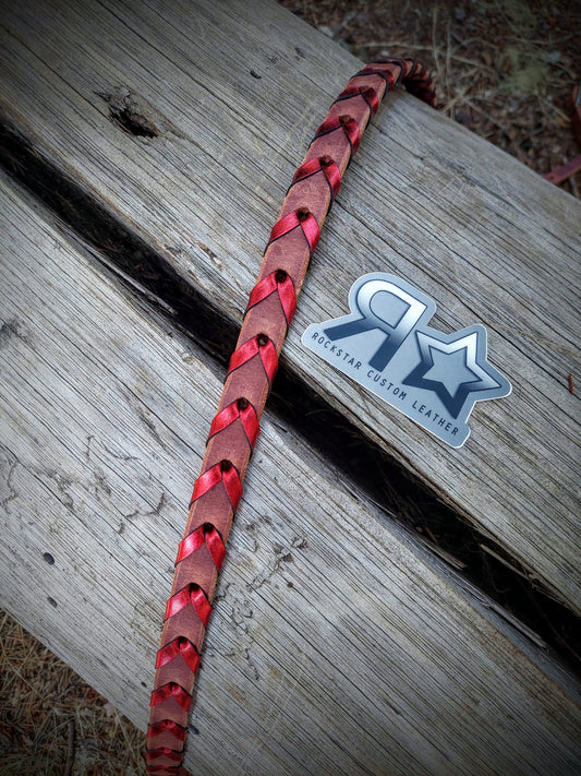 Metallic Red Reins