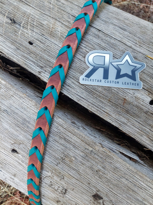 Turquoise Laced Reins