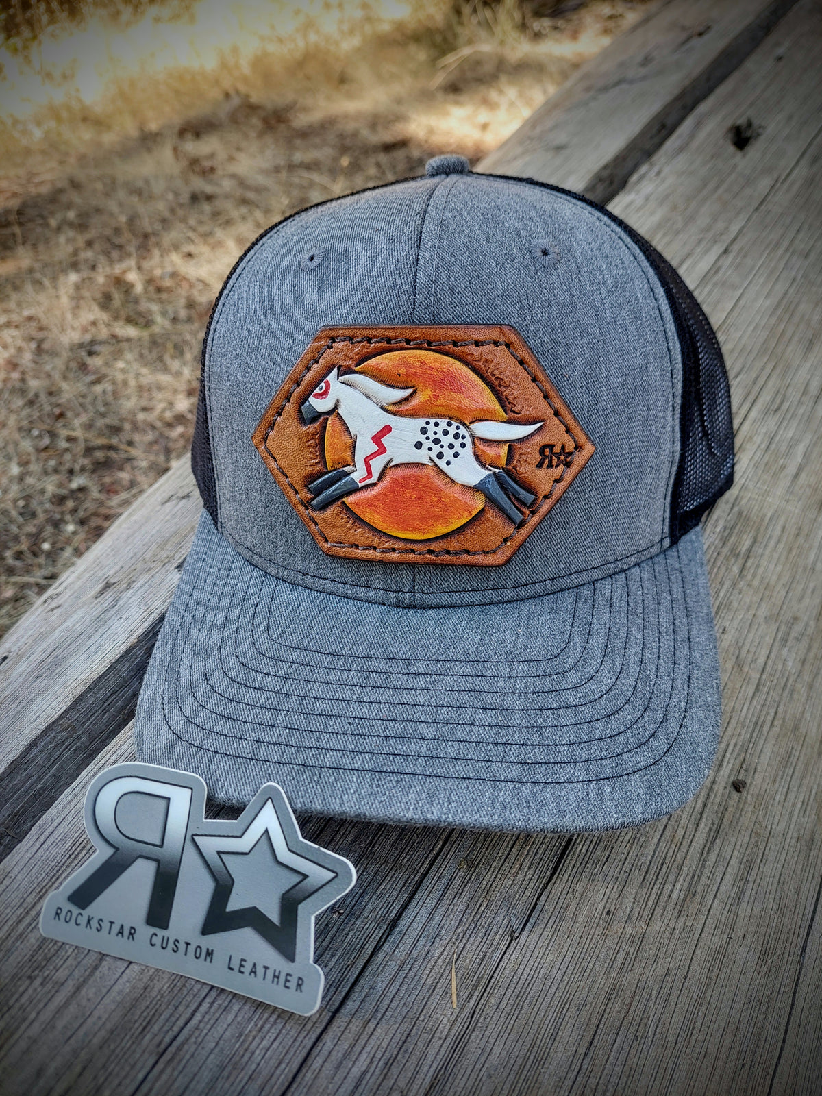 Hat With Appaloosa War Pony Patch