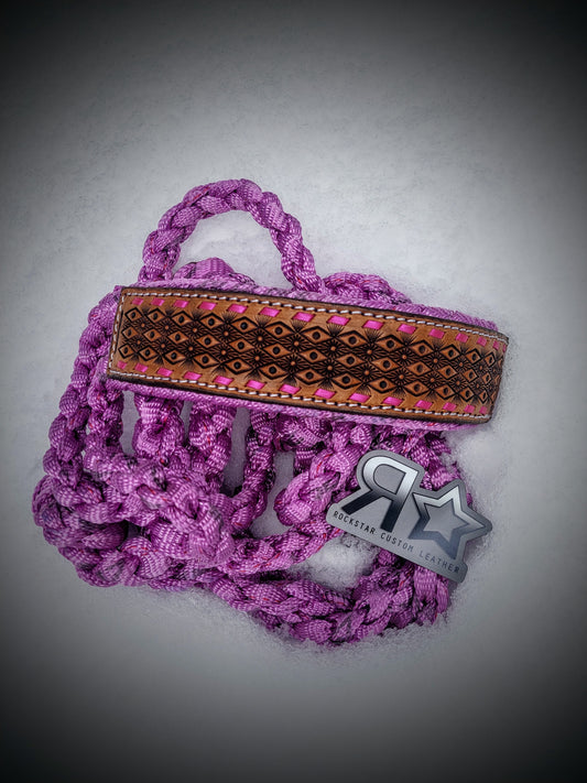 Pretty Pink/Purple Muletape Halter