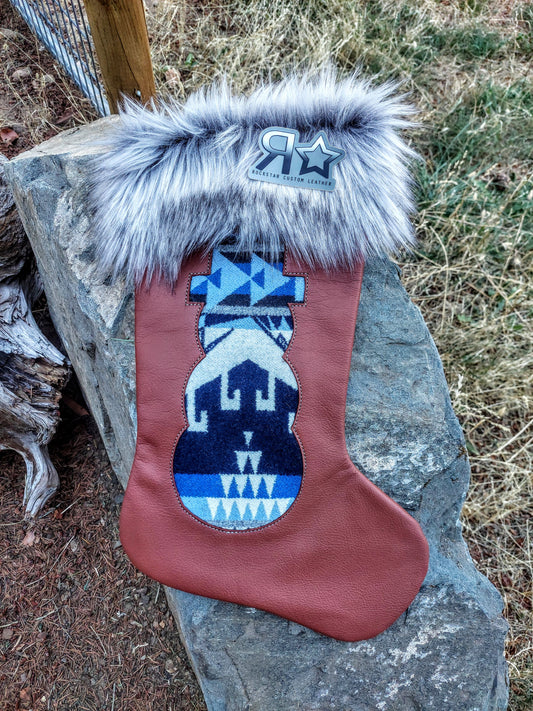 Pendleton Inlay Christmas Stocking