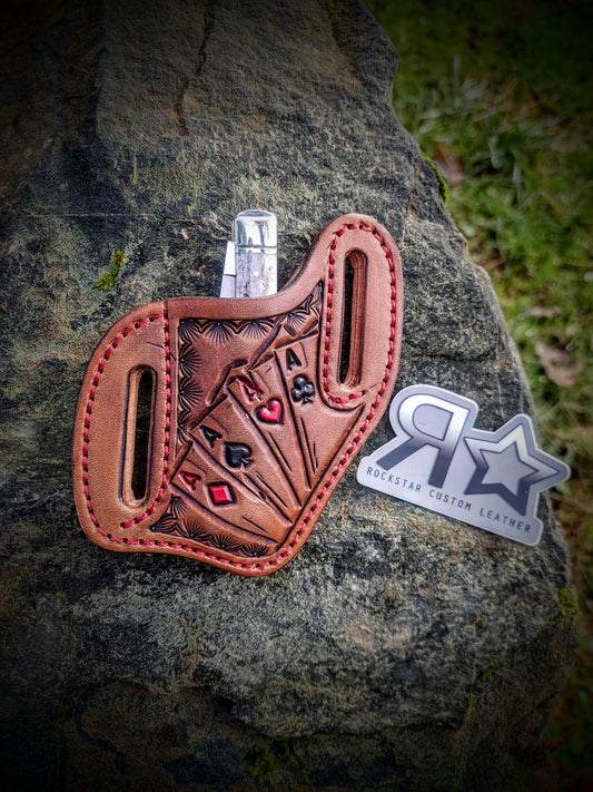 Playing Cards Knife Sheath
