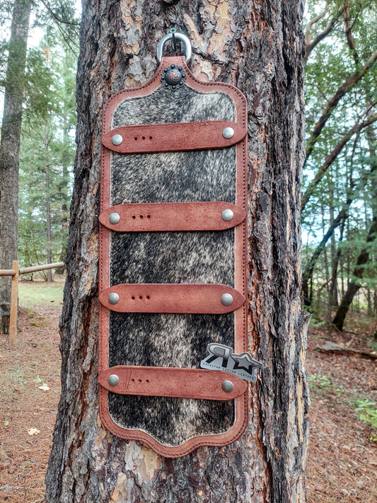 4 Slot Cowhide Buckle Holder