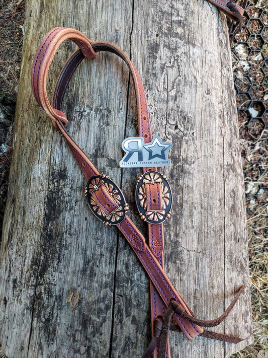Harness Leather One Ear Headstall