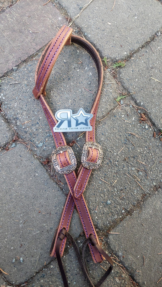 Harness Leather One Ear Headstall
